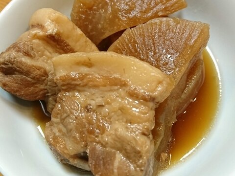 圧力鍋でかんたん豚の角煮